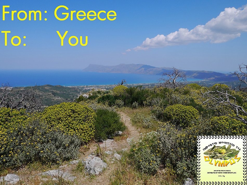 Greek Mountain Tea: Premium, All Natural, Delicious, Tasty, and Imported From Greece! N2