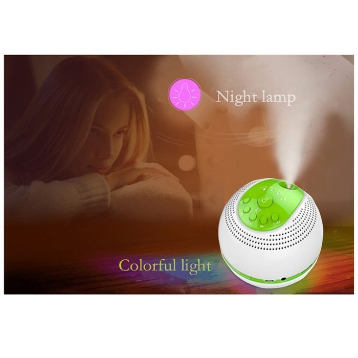 Uchoir&reg; Colorful Light Wireless Bluetooth Speaker Air Humidifier Compatible with All kinds of Bluetooth Device... N5