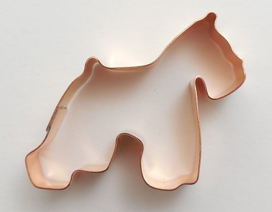 Small Schnauzer Cookie Cutter