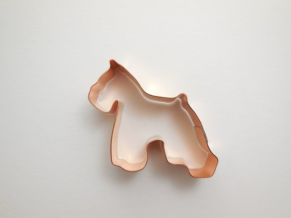 Small Schnauzer Cookie Cutter N3