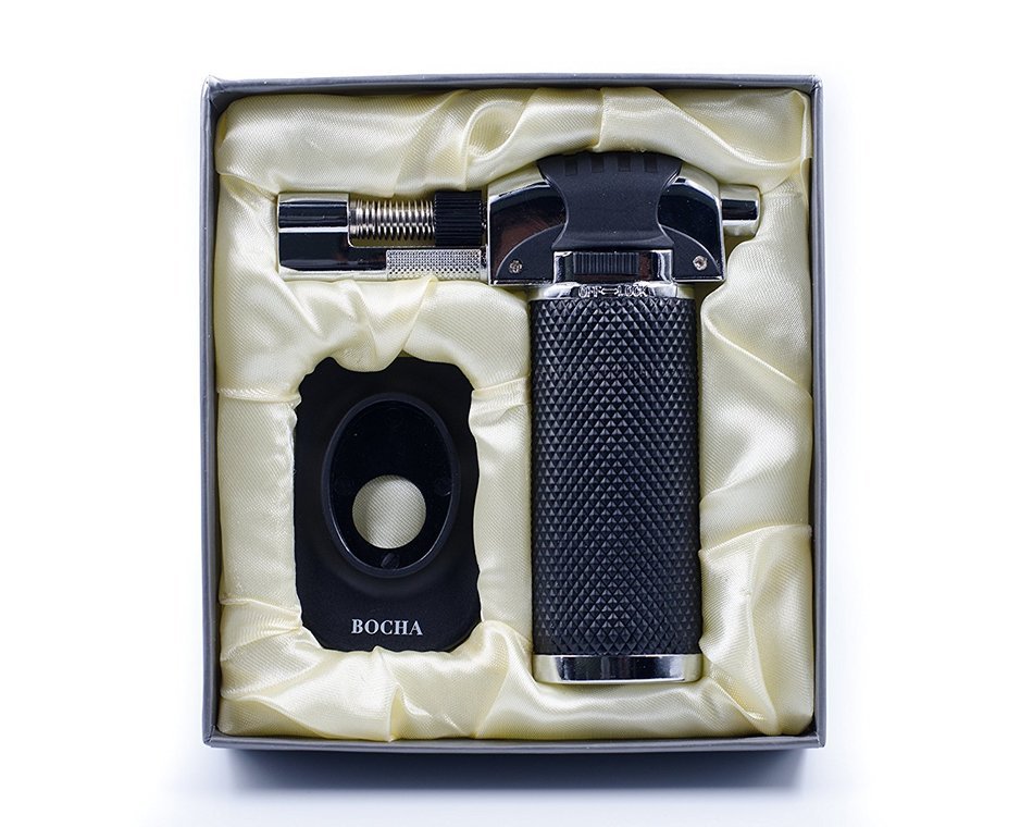 BOCHA - High Quality Culinary Creme Brulee Butane Gas Cooking Torch Lighter, Professional Kitchen Use N8