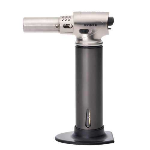 BonJour Chef's Tools Professional Culinary / Cr&egrave;me Br&ucirc;l&eacute;e Torch, Black