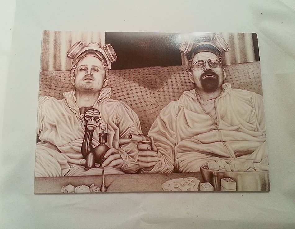 Breaking Slabs Platinum Cured Silicone Mat 8"x11" N2