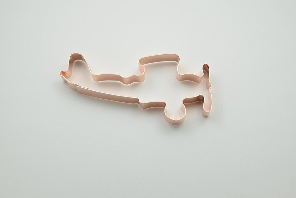 Barnstorming Biplane Airplane Cookie Cutter N4