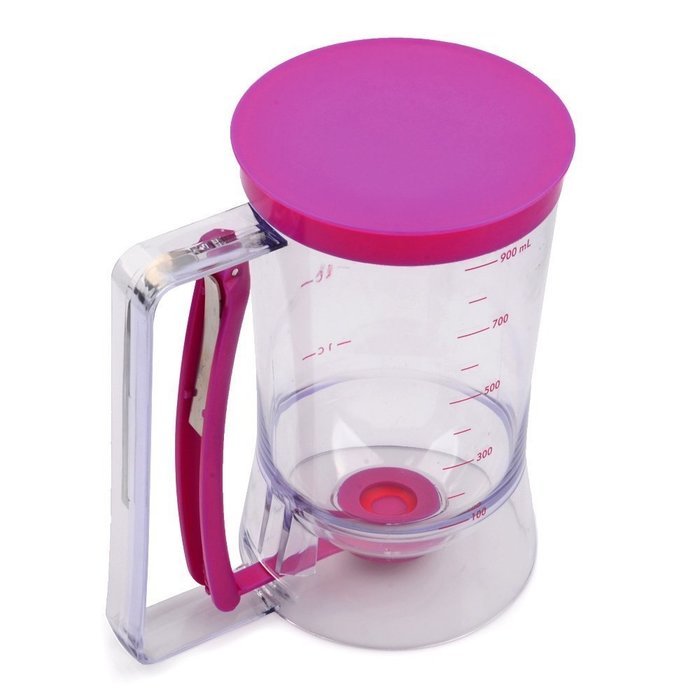 LCC Pancake Cupcakes Cake Batter Dispenser Dessert Baking Tool With Measuring Label Cooking Tools N3