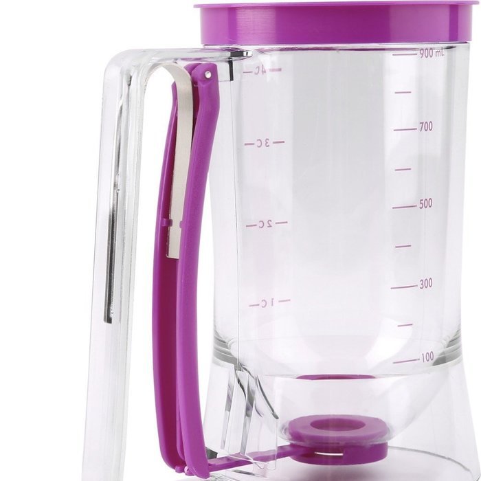LCC Pancake Cupcakes Cake Batter Dispenser Dessert Baking Tool With Measuring Label Cooking Tools N4