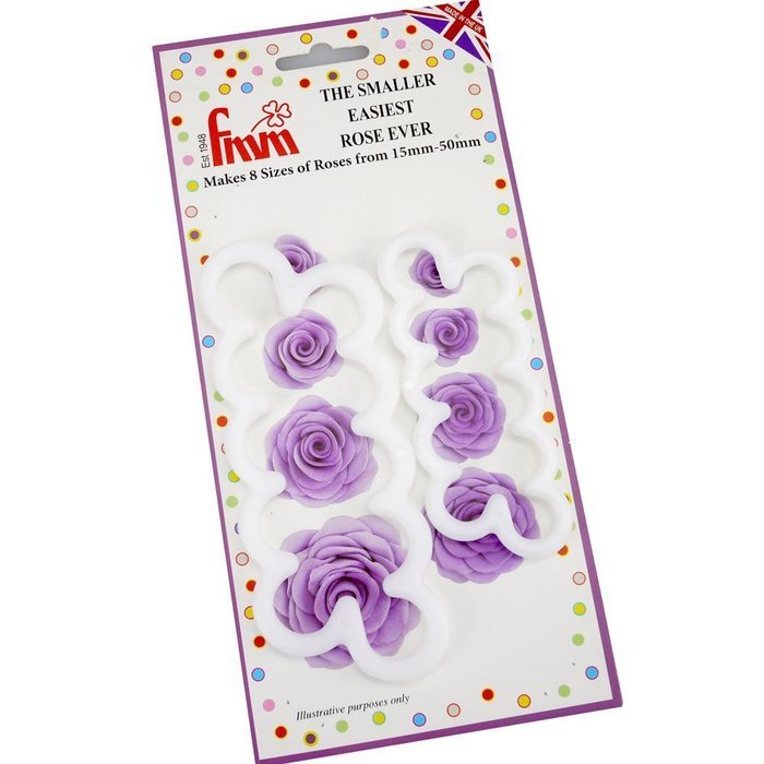 The Easiest Rose Ever Small Cutter Set of 2 by FMM N3