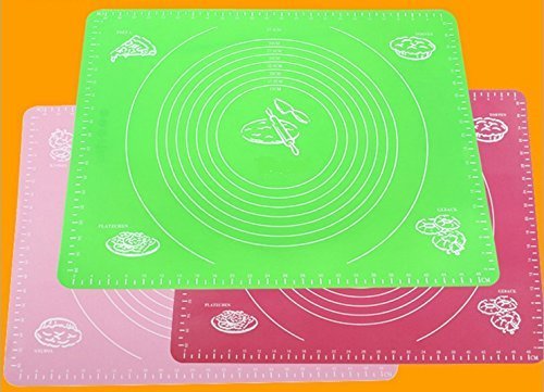 Life and...Extra Large　26"　x　17" Massive Pastry Fondant Silicone Work Rolling Baking Mat with Measurements