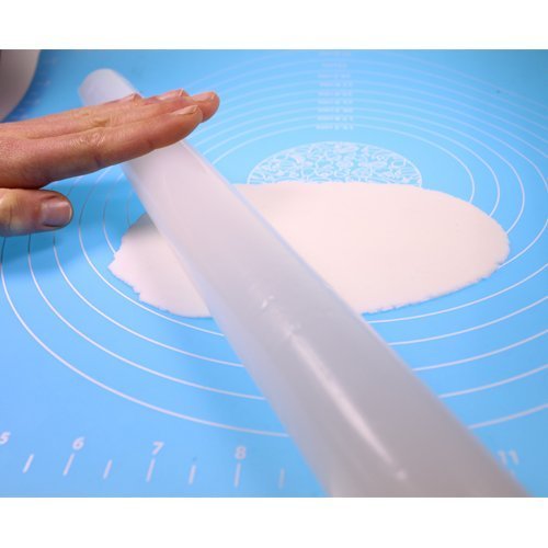 Life and...Extra Large　26"　x　17" Massive Pastry Fondant Silicone Work Rolling Baking Mat with Measurements N3