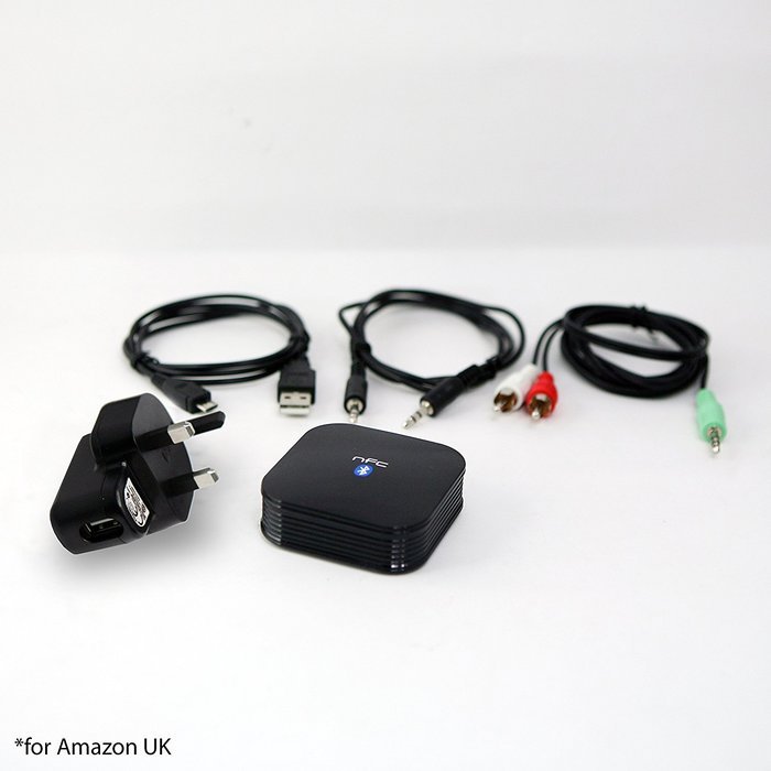 HomeSpot NFC-Enabled Bluetooth Audio Receiver for Sound System N6