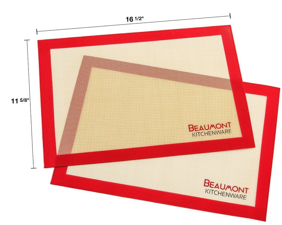 Beaumont Kitchenware Top Rated Non-Stick Baking Mat | High Quality BPA Free FDA Approved Silicone | No Oils/Sprays... N7