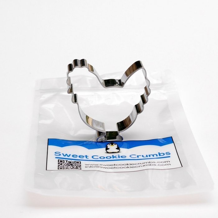 Chicken Cookie Cutter- Stainless Steel