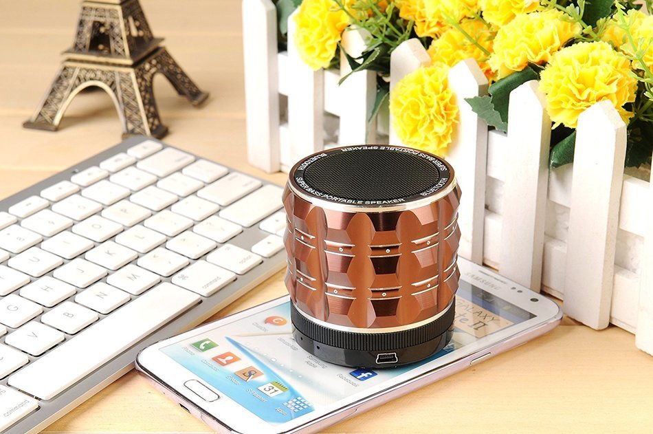 High Quality Mini Lightweight Portable Premium Sound Wireless Bluetooth Speaker with Rechargeable Battery - Enhanced... N16