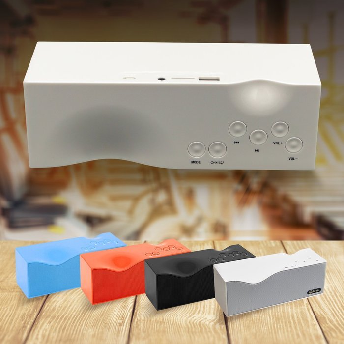 RiiYA Power Rec Portable Bluetooth Wireless speaker with Enhanced Bass, Mic & Compatible with all Bluetooth Devices... N4