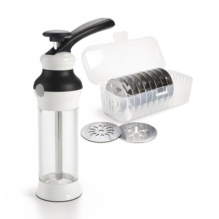 OXO Good Grips Cookie Press with Stainless Steel Disks and Storage Case N2