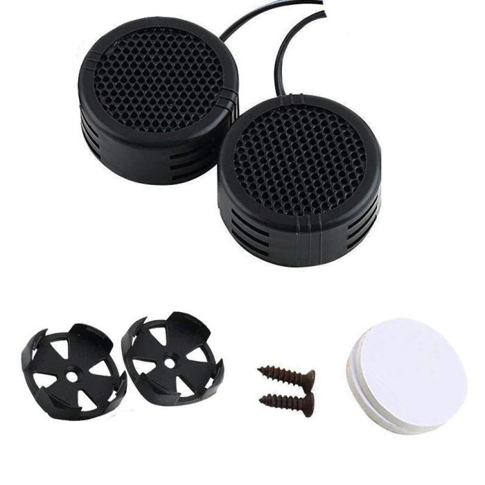 Speakers,LandFox 2 x 500 Watts Super Power Loud Dome Tweeter Speakers for Car 500W