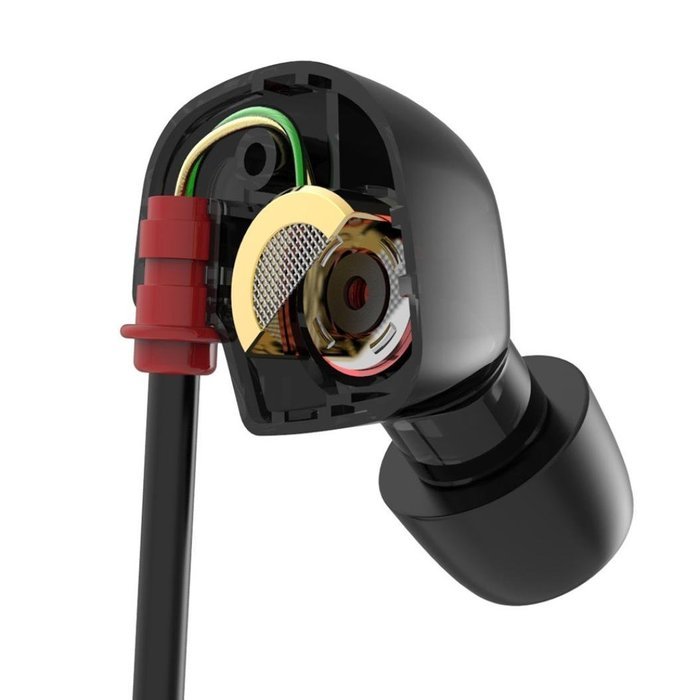 Dreaman KZ-ATES Copper Conductor Ear Hook HIFI Earphone Sport Headphones with Foam Tips
