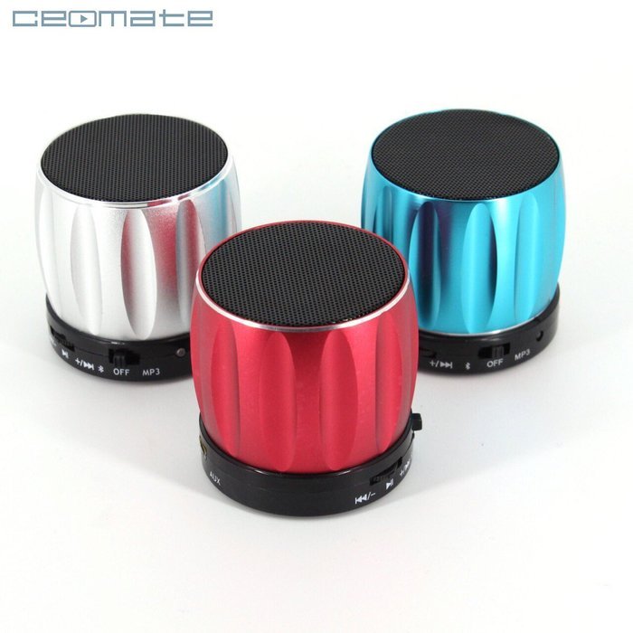 Ceomate Brooklyn bluetooth speaker - Red N2