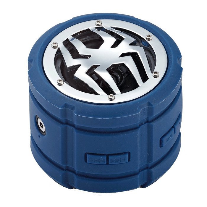 Spider Waterproof Bluetooth Speaker BT802 Blue N2