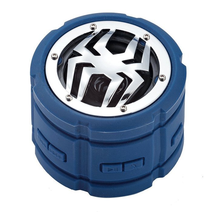 Spider Waterproof Bluetooth Speaker BT802 Blue N4