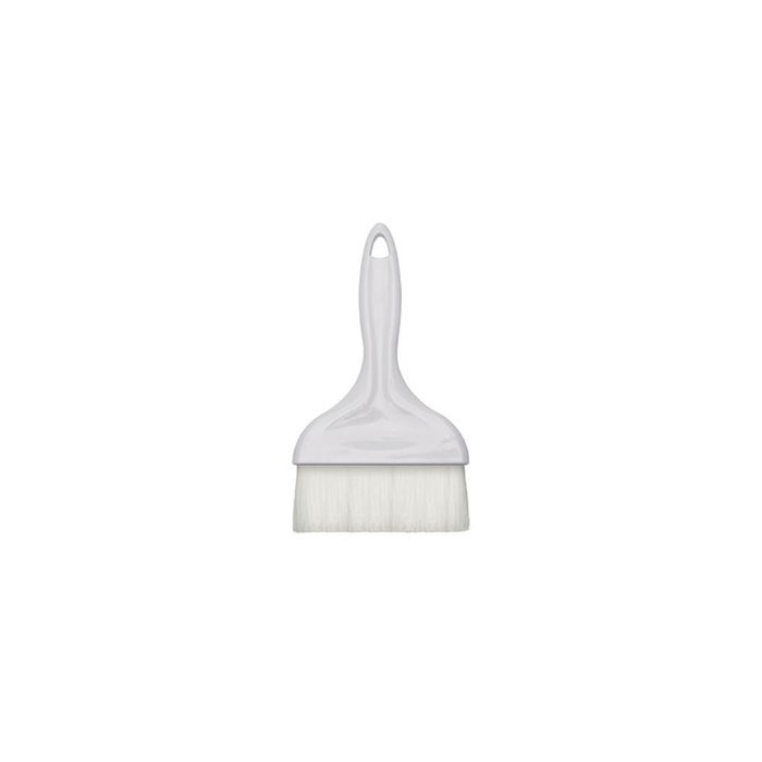 Winco NB-40, 4-Inch Wide Flat Nylon Bristle Pastry Brush with Plastic Handle
