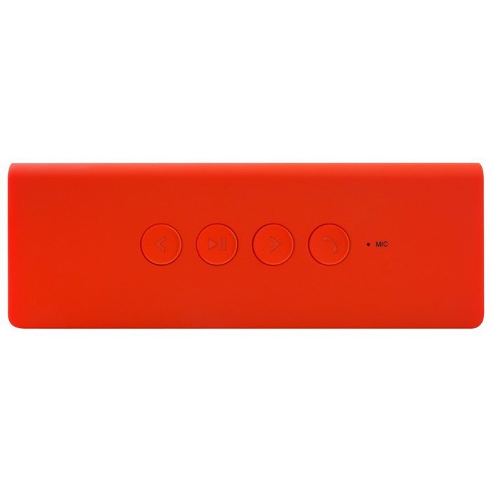 West Coast Customs Portable Wireless Bluetooth Speaker. Bulit in speakerphone and 8 Hour Battery- Red N5