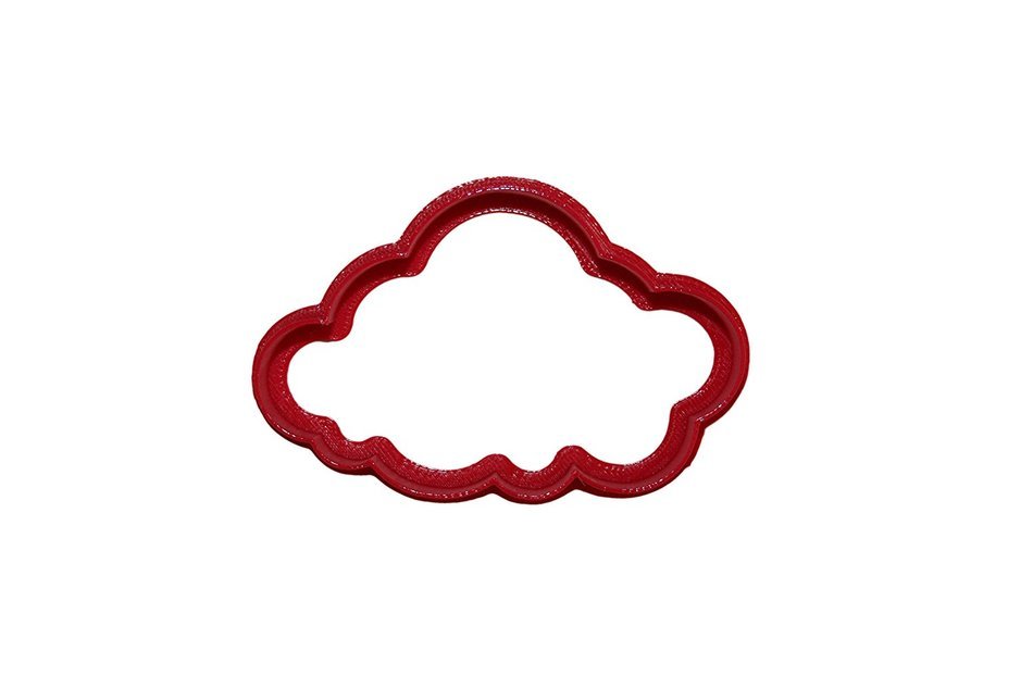 3.5 Inch Cloud Cookie Cutter N2