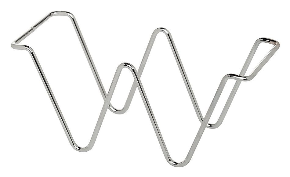 Harold Import Company HIC Taco Rack, Silver, Set of 2 N2