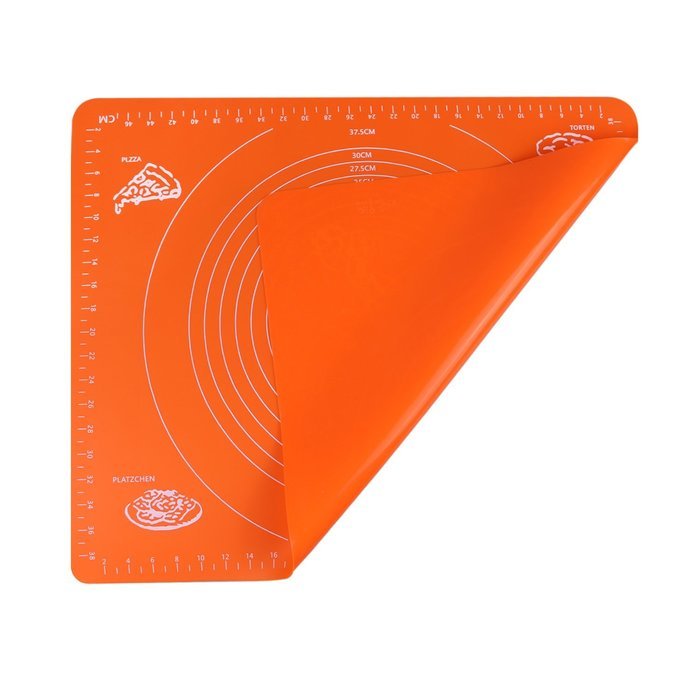 Silicone Baking Mat, KinHom 16'' * 20'' Reusable Non-Stick Baking Pastry Rolling Heat Resistant Table Mat with... N3