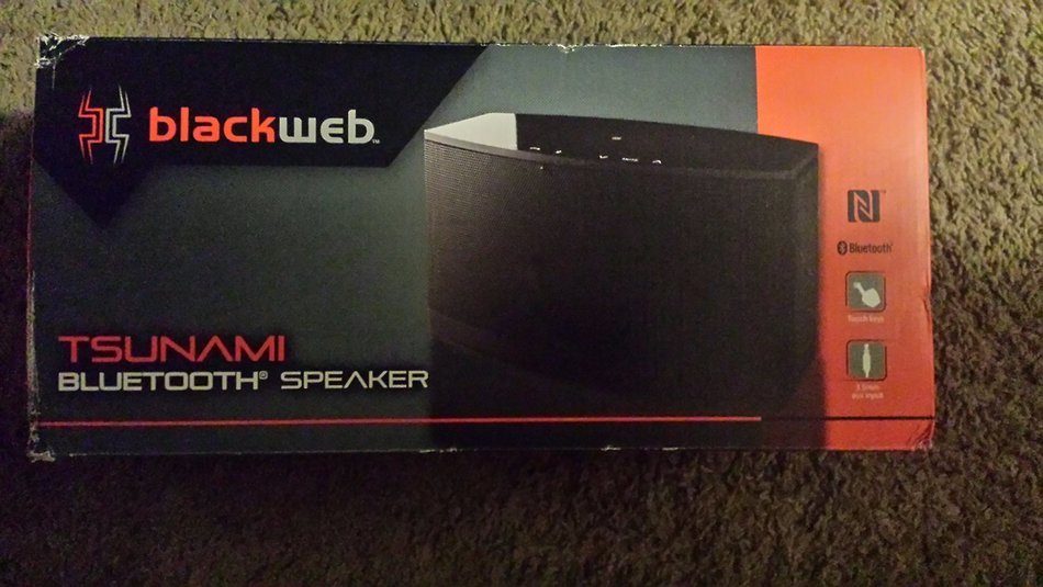 Blackweb Wireless Bluetooth Speaker High-definition 20w with Touch Controls and Remote Control