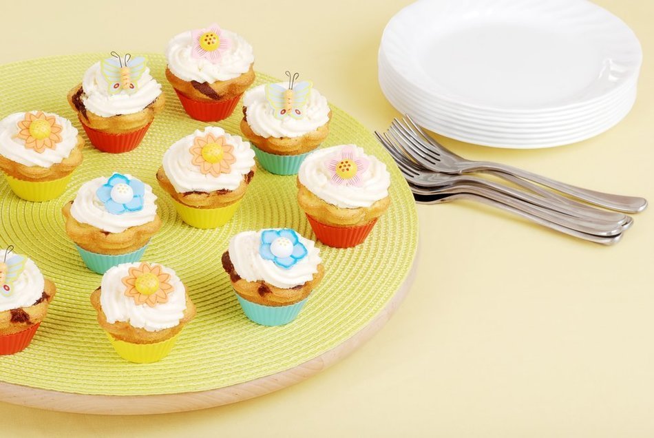 Grazia&reg; 24 Pack Reusable Silicone Baking Cups/Cupcake Liners - Lifetime Guarantee - Dishwasher Safe! N7