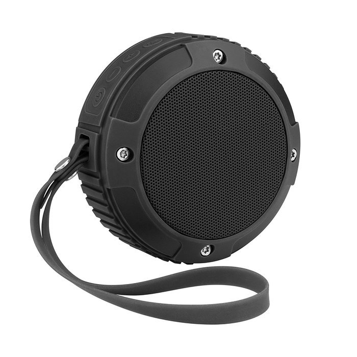 Merkury Innovations Xplorer 5W Rugged Wireless Bluetooth Speaker. Built-in Speakerphone, Playback & Volume Controls... N2