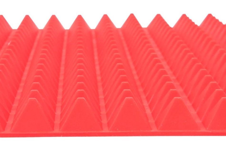 Creazy Pyramid Pan Non Stick Fat Reducing Silicone Cooking Mat Oven Baking Tray Sheets N6