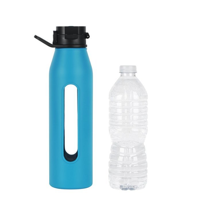 Takeya Classic Flip Cap Bottle, 22-Ounce, Blue N2