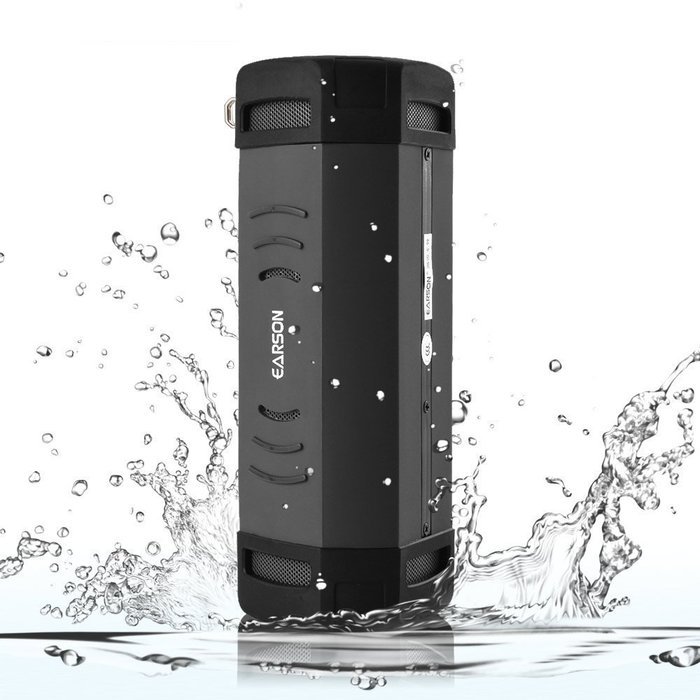 Portable Rechargeable Wireless Bluetooth Speakers For Android,Iphone,Computer(&uml;Black)