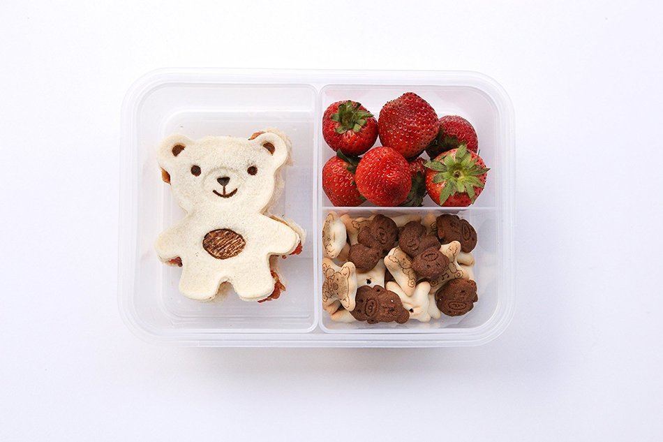 Cute Bear Sandwich Cutter for Kids - High Quality Stainless Steel Food Cutter & Sealer - Fun & Exciting Meals... N5