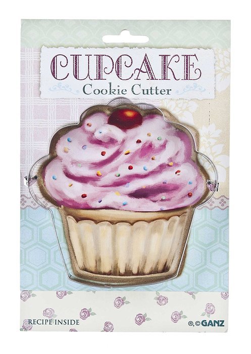 Cupcake Cookie Cutter - Ganz Birthday Cookie Cutter (Large)