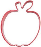 Wilton Metal Cookie Cutter 3' Red/Apple