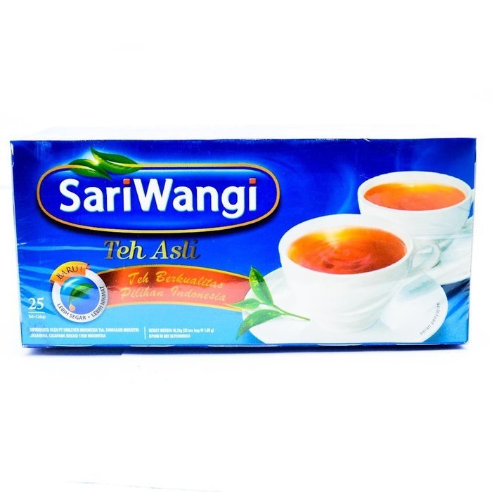Sariwangi Teh Asli - Indonesia Black Tea 50-ct, 3.2Oz (Pack of 1) N2