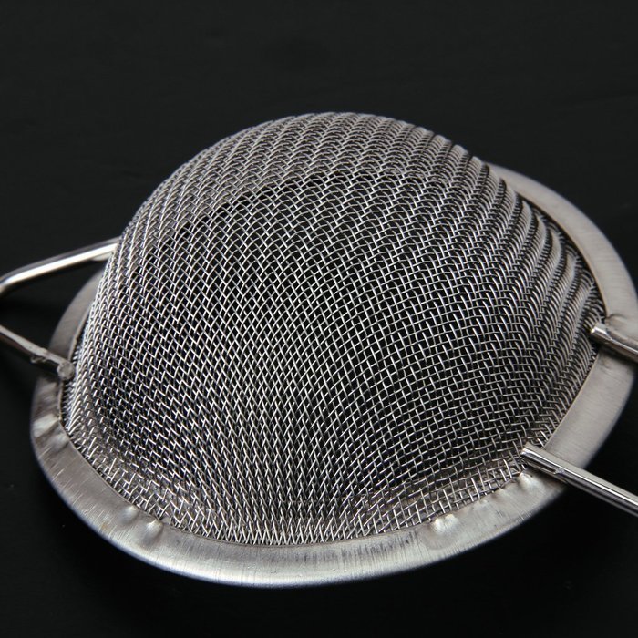 TOOGOO(R) Stainless Steel Double Layer Mesh Flour Sifter with Handle N3