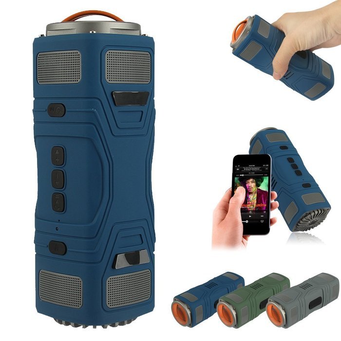 Outdoor Sports Speaker, Dealpeak Hifi Lossless Sound Bluetooth Speaker Waterproof Dustproof Drop Protection Built... N20