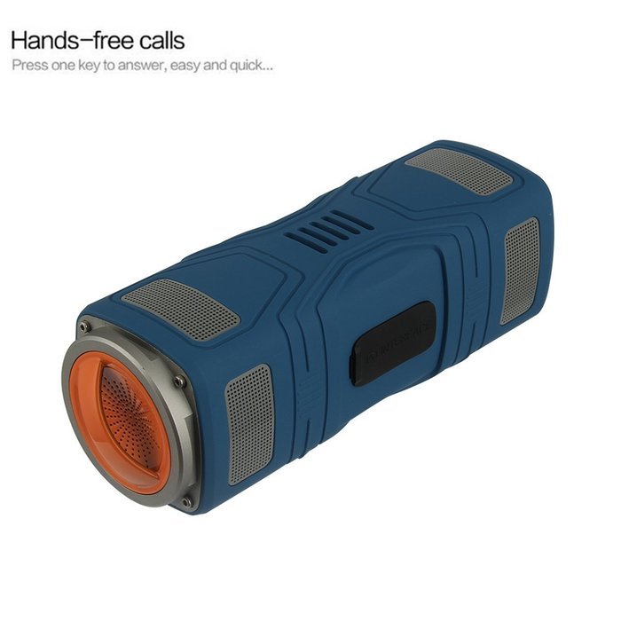 Outdoor Sports Speaker, Dealpeak Hifi Lossless Sound Bluetooth Speaker Waterproof Dustproof Drop Protection Built... N22