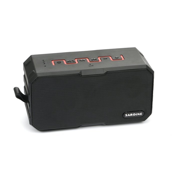 SARDINE F5 Base Output Power Waterproof IP67 Bluetooth Wireless Speaker, 2600mA PowerBank, Hands-free Calling,... N2