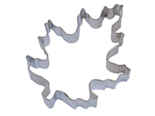 R&M Oak Leaf 5" Cookie Cutter in Durable, Economical, Tinplated Steel