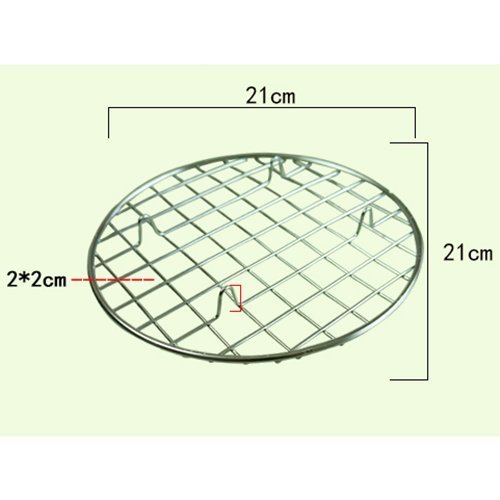 UDTEE New/Durable Stainless Steel Multi-Purpose Wire Steaming Cooling and Baking Barbecue Rack,Pattern A (with... N2