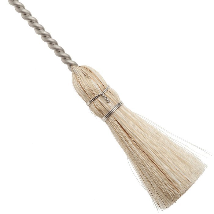 B&uuml;rstenhaus Redecker Pastry Brush with Natural Pig Bristle and Zinc-Coated Steel Twisted Wire Handle, Set of 2... N2