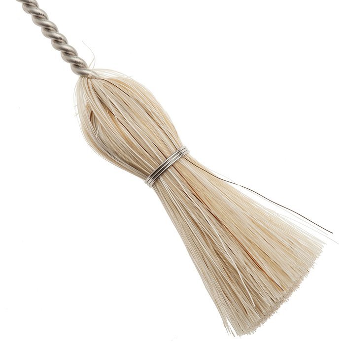 B&uuml;rstenhaus Redecker Pastry Brush with Natural Pig Bristle and Zinc-Coated Steel Twisted Wire Handle, Set of 2... N3