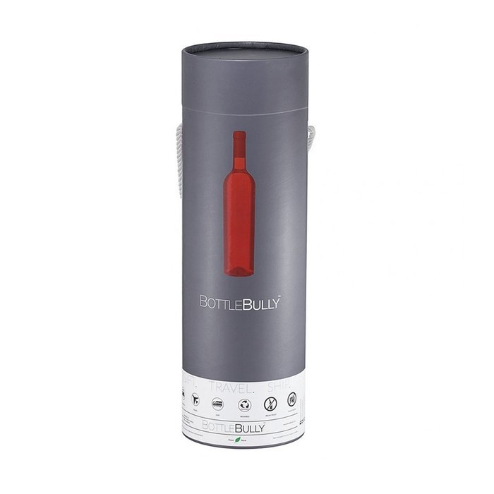 BottleBully Wine & Spirit Reusable Break Proof Bottle Protector (Blue) N6