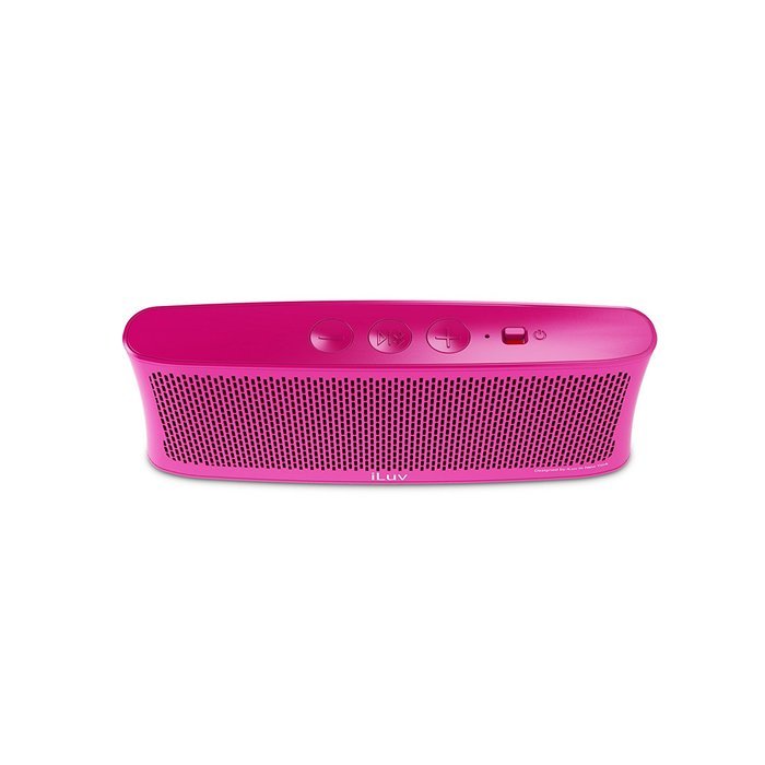 iLuv WAVECASTBK Wavecast Portable Stereo Bluetooth Speaker (Black) N17