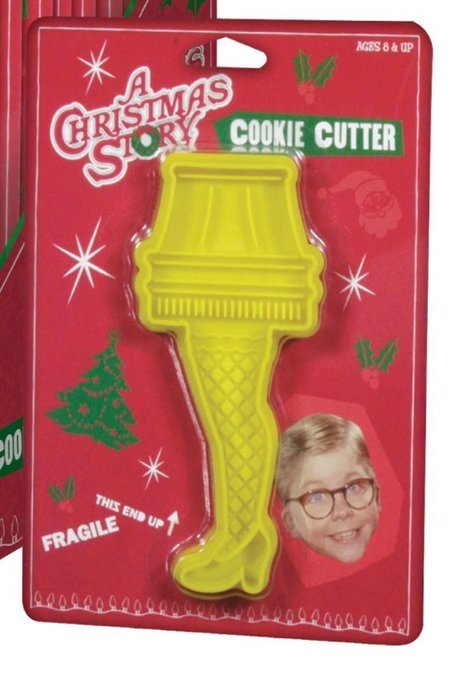 A Christmas Story Leg Lamp Holiday Cookie Cutter